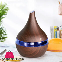 300ml USB Electric Aroma Air Diffuser Wood Ultrasonic Air Humidifier Essential Oil Aromatherapy Cool Mist Maker For Home