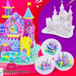 3D Puzzle Paint Number House