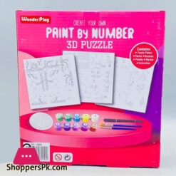 3D Puzzle Paint Number-House