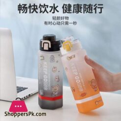 800 Ml Water Bottle With Strap To Drink Motivational Water Bottle For Girls Outdoor Water Bottle With Time To Drink Matte Travel Water Bottle For Gym