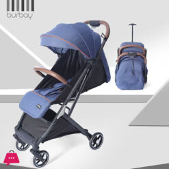 Burbay 1 Button To Collect Light Weight And Easy Fold Baby Stroller X6