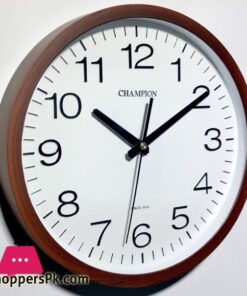 Champion Simple Wall Clock For Bedroom And Office 12 Inch High Quality With Bold Numbers 7 Champion Simple Wall Clock For Bedroom And Office 12 Inch High Quality With Bold Numbers