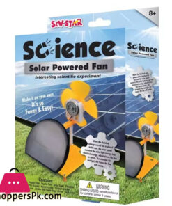Creative Children's Easy to Operate Simple Mechanical DIY Science Education Solar System Power Fan Toy
