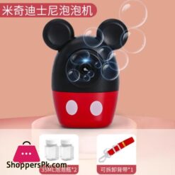 Disney Mickey Mouse Bubble Camera Machine