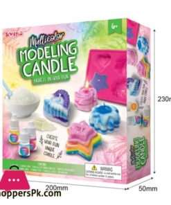 DIY Multicolor Modeling Candle Kit