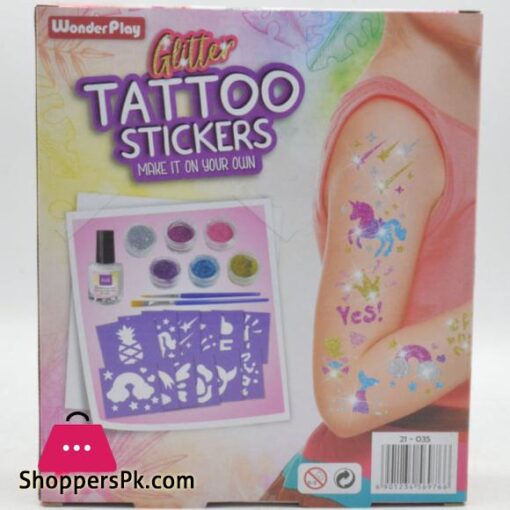 Glitter Tattoo Stickers
