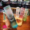 Hello Master Glass Drinking Water Bottle 480Ml Stay Hydrated In Style With This 480Ml Glass Drinking Water Bottle Featuring The Hello Master Design