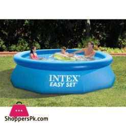 Intex 28106 - Easy Set Swimming Pool For Kids Inflatable Kids Bath Tub For Children - 8 X 24 In - 8Ft 7 Intex 28106 Easy Set Swimming Pool For Kids Inflatable Kids Bath Tub For Children 8 X 24 In 8Ft