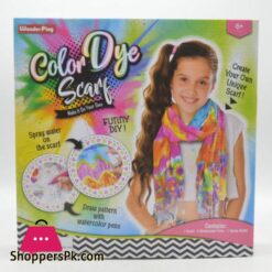 Little Girl Color Dye Scarf