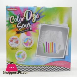 Little Girl Color Dye Scarf