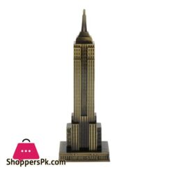 Metal Empire State Miniature Famous Building Model For Home Office Decoration 7 Inch