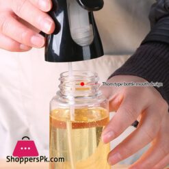 200Ml300Ml Plastic Oil Spray Bottle Outdoor Barbecue Olive Oil Sprayer Kitchen Oil Container With Spray Nozzle Oil Sauce Dispenser