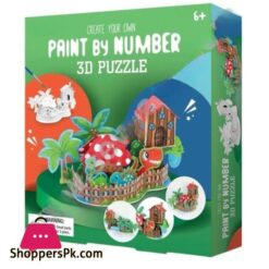 Paint By Number 3D Puzzle
