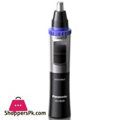 Panasonic ER GN30 K Nose Ear n Facial Hair Trimmer WetDry with Vortex Cleaning System Black