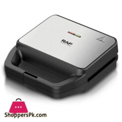 5 In 1 Detachable Non Stick Plates Sandwich Panini Grill Waffles Maker With 5 Sets