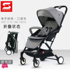Sage Baby Stroller T400 Ultralight Portable Baby Stroller Sit Down Folding Baby Easy Mini Pocket Umbrella Stroller