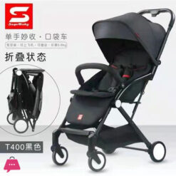 Sage Baby Stroller T400 Ultralight Portable Baby Stroller Sit Down Folding Baby Easy Mini Pocket Umbrella Stroller