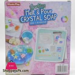 Sparkling Metal Pour Crystal Soup