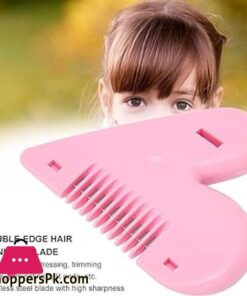 The vechase Hair Cutting Comb With Blade Bangs Hair Trimmer Pubic Hair Remover Razor Trimming Tools For everyone Kids hait cutting comb