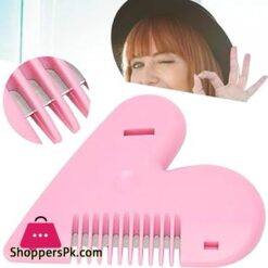 The Vechase Hair Cutting Comb With Blade Bangs Hair Trimmer Pubic Hair Remover Razor Trimming Tools For Everyone Kids Hait Cutting Comb