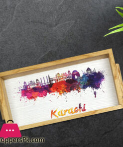 Apna Karachi Tray 6.5 x 13 Inch