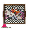 Beautiful Flower Art Tray 12 x 12 Inch
