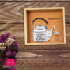 Doodh Patti Kettle Design Tray 9 X 9 Inch