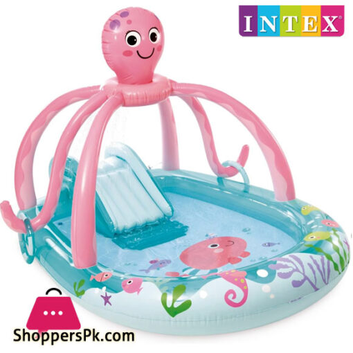 Intex Friendly Octopus Fancy Play Center Pool 92"L x 72"W x 59"H