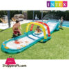Intex Inflatable Surfing Fun Slide With Two Inflatable Surf Riders – Built-In Water Sprayer – Removable Arch – Carry Handles – 221&Quot; X 54&Quot; X 39&Quot;
