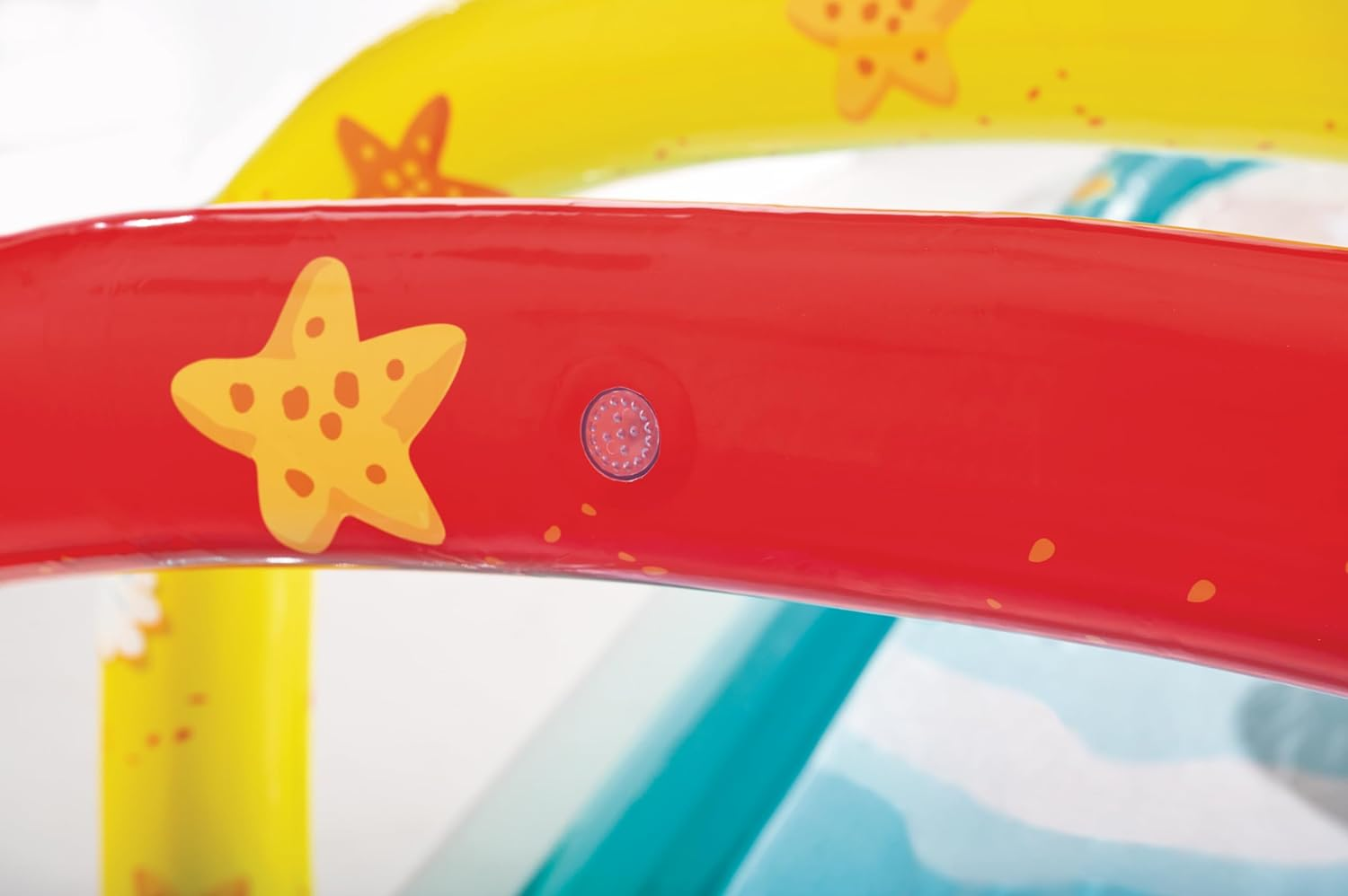 Intex Inflatable Surfing Fun Slide With Two Inflatable Surf Riders – Built-In Water Sprayer – Removable Arch – Carry Handles – 221&Quot; X 54&Quot; X 39&Quot;