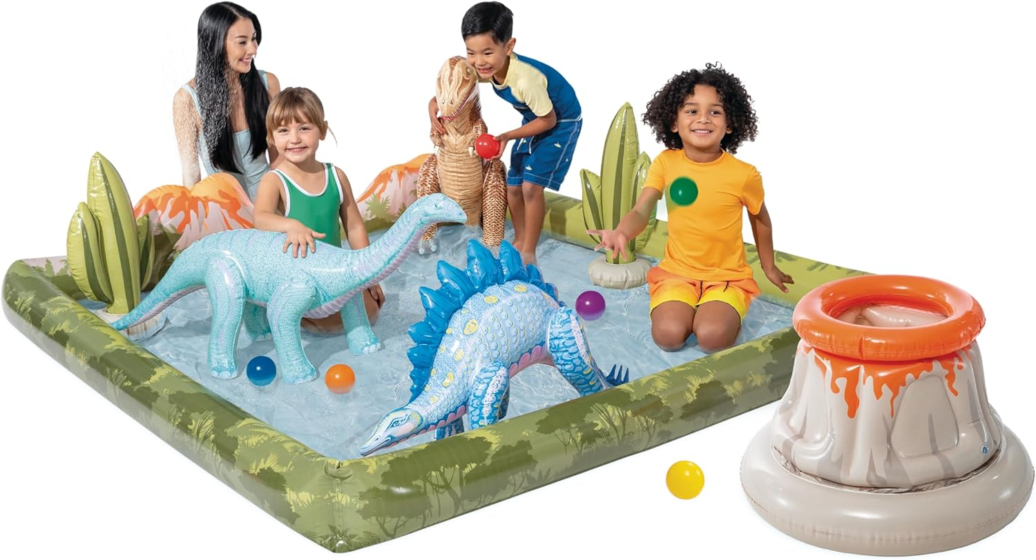 Intex Jurassic Adventure Play Center Pool 79&Quot;X79&Quot;X14