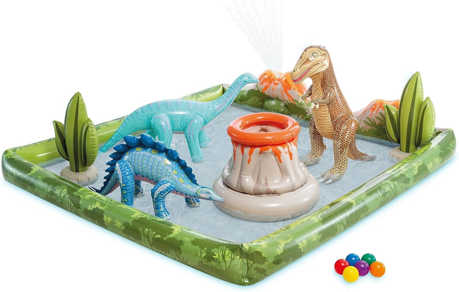 Intex Jurassic Adventure Play Center Pool 79&Quot;X79&Quot;X14