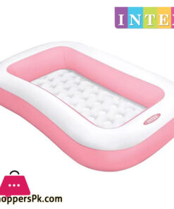 Intex Rectangular Inflated Pool - 166 X 100 X 25 Cm - 58423