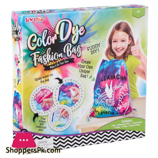 Kids Color Dye Bag - Make it on your own DIY for kids