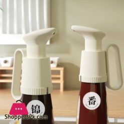Wejanew Household Kitchen Oyster Sauce Squeezer Press Type Oil Squeezing Tool Oil Bottle Press Mouth Pump Head