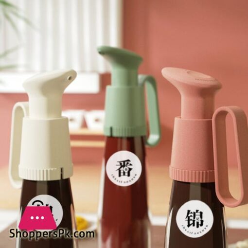 WEJANew household kitchen oyster sauce squeezer press type oil squeezing tool oil bottle press mouth pump head