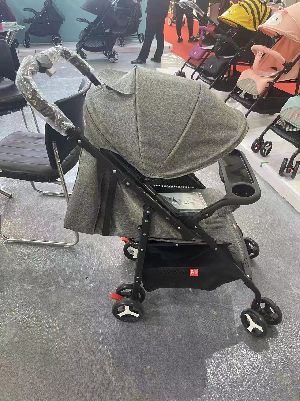 Lightweight Portable Kids Trolley Carts High Quality Baby Stroller Aluminum Frame Child Pram