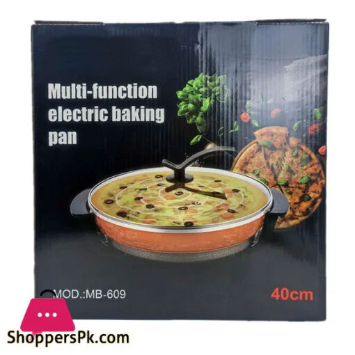 Multi Function Pan 40cm Round Baking Cooking Appliances aluminum Bakeware Electric Pan