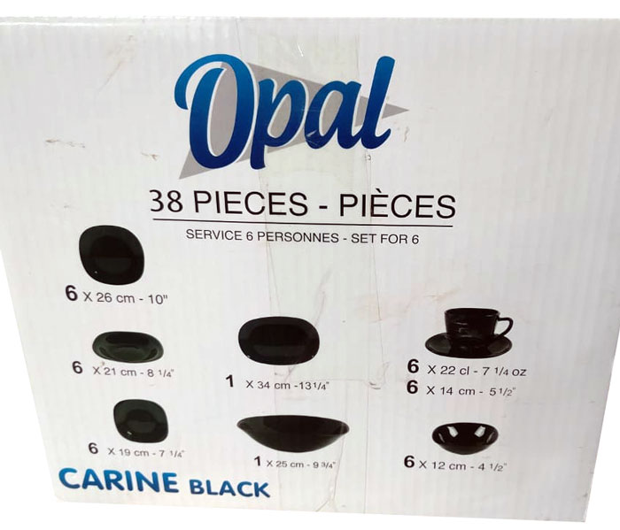 Opal 1 More Dinner Set Of 38 Pcs D-642