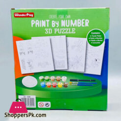 Paint By Number 3D Puzzle