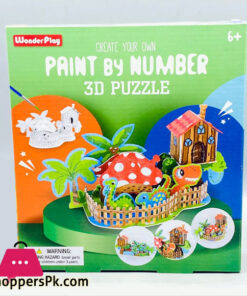 Paint By Number 3D Puzzle