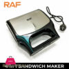 Raf 4 Slice 4 In 1 Sandwich Maker, Waffle Maker, Panini Grill, Nut Maker R.550