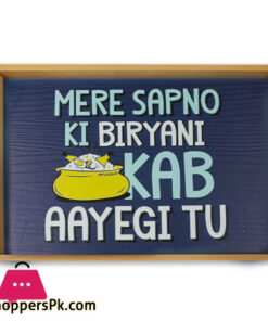 Sapno Ki Biryani Funky Art Flat Tray 9 X 15 Inch 5 Sapno Ki Biryani Funky Art Flat Tray 9 X 15 Inch - Image 2