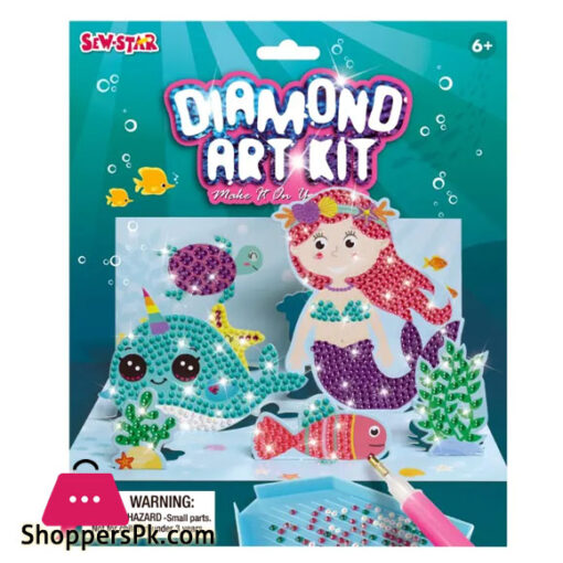 Wonder Play Diamond Painting Art - Mermaid