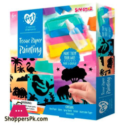 Wonder Play Tissue Paper Painting