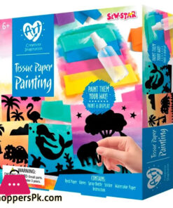Wonder Play Tissue Paper Painting