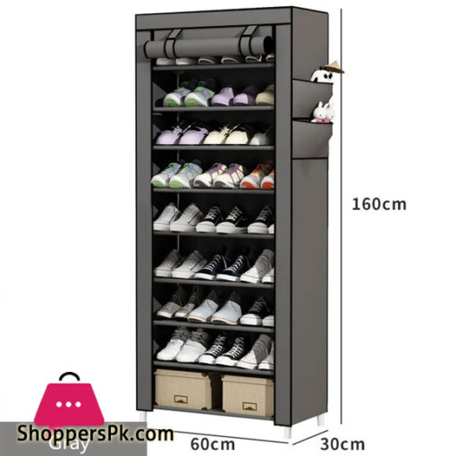 Shoe Rack 10-Layer Economical Simple Modern Dustproof Shoe Cabinet