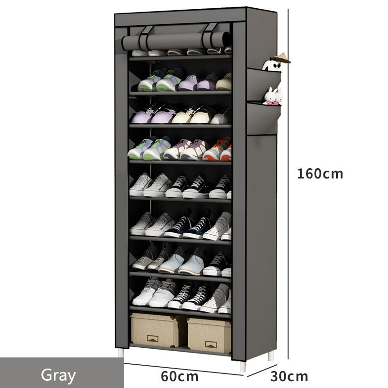 Shoe Rack 10-Layer Economical Simple Modern Dustproof Shoe Cabinet 4 Shoe Rack 10-Layer Economical Simple Modern Dustproof Shoe Cabinet