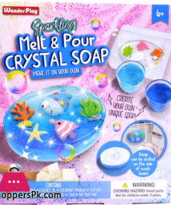 Sparkling Metal & Pour Crystal Soup