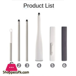 Sponge Mop Hand Wash Free Household Absorbent Rubber Cotton Mop Toilet Folding Squeeze Water With Its Own Cleaning Solution Mop